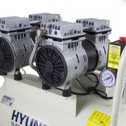 Hyundai HY27550 11CFM, 1500w 2HP, 50 Litre Oil Free Low Noise Electric Air Compressor